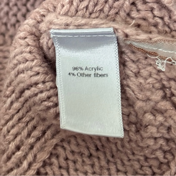 Mauve Short-Sleeve Sweater (M) - Picture 5 of 6